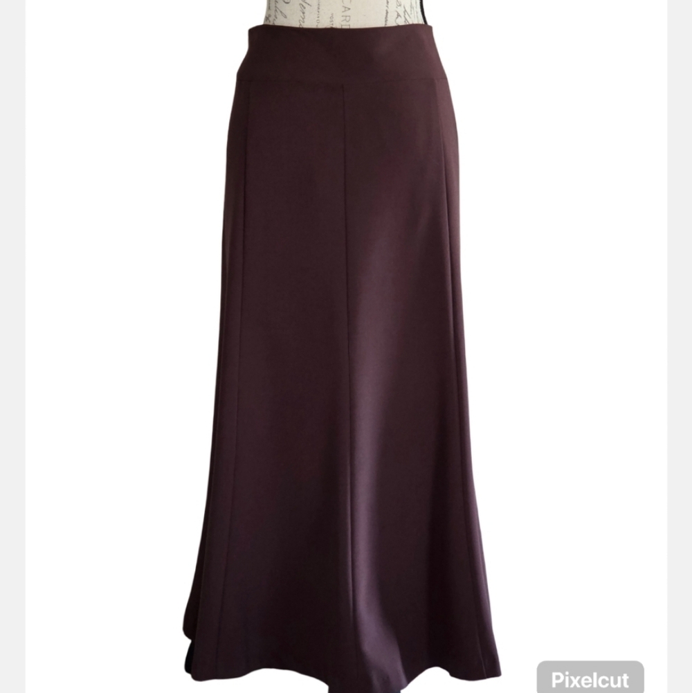 Covington Gored Maxi Skirt.